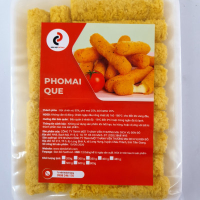 Phô Mai Que Mozzarella Stick 13 Cây Gói 500gr - Thương hiệu Đen Đỏ