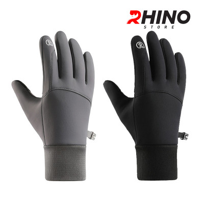 Găng tay giữ ấm, chống gió mùa đông Rhino G201 cảm ứng điện thoại cho nam, nữ