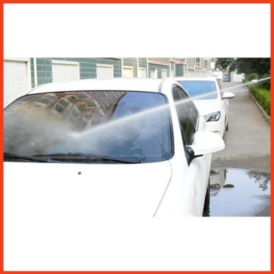 Rửa xe tưới cây Bộ dây và vòi xịt tăng áp lực nước 300% loại 25m cút nhựa,nối nhựa 206846