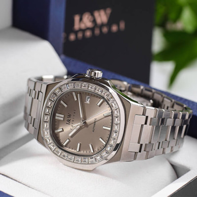 Đồng hồ nam chính hãng IW CARNIVAL IW750G-3 Kính sapphire ,chống xước,Chống nước ,Bảo hành 24 tháng,Máy cơ (Automatic)