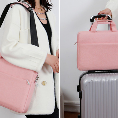 Túi xách công sở nam nữ chống sốc laptop macbook surface, túi đeo chéo cặp đựng laptop nhiều ngăn chống nước