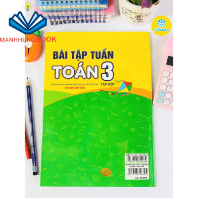 Sách - Bài Tập Tuần Toán Lớp 3 Tập 1 - Cánh Diều.