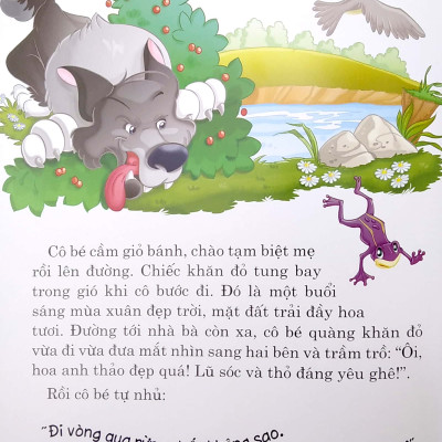 Ngày Xửa Ngày Xưa - Cô Bé Quàng Khăn Đỏ (Tái bản 2023)