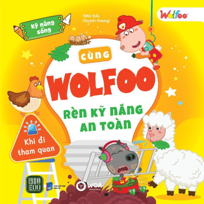 Sách - Cùng Wolfoo Rèn Kỹ Năng An Toàn - Combo 6 Cuốn - 1980 Books