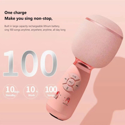 Micro Karaoke kèm loa Bluetooth - Hàng chính hãng