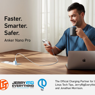 Sạc ANKER 511 Nano Pro 20W A2637 1 cổng USB-C PiQ 3.0 tương thích PD - A2637 - Hỗ trợ sạc nhanh 20W cho iPhone 13 trở lên.