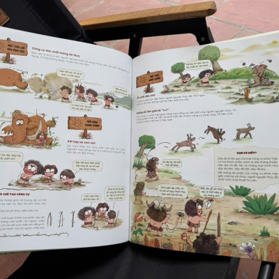 (Bìa cứng) MỘT NGÀY CỦA NGƯỜI NGUYÊN THUỶ: LỤC CỤC ĐỤC ĐẼO – Duan Zhang Qu Yi Studio – Thái Hà – NXB Công Thương