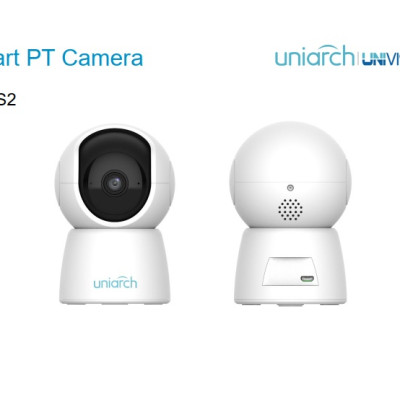 Camera IP Wifi Robot UNV Uniarch 1080P Uho-S2E đàm thoại 2 chiều, hỗ trợ tên miền P2P - Hàng chính hãng