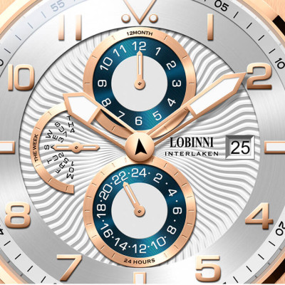 Đồng hồ nam LOBINNI L16053-1 Chính Hãng Thụy Sỹ