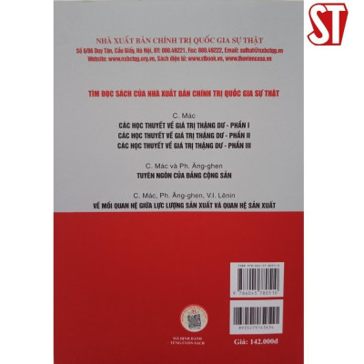 Sách - Những Bóng Ma Của Mác - NXB Chính Trị Quốc Gia