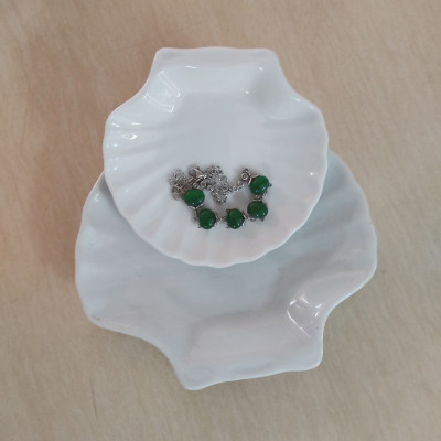 Đĩa đựng trang sức hình vỏ sò độc đáo Quà tặng bạn gái xinh xắn