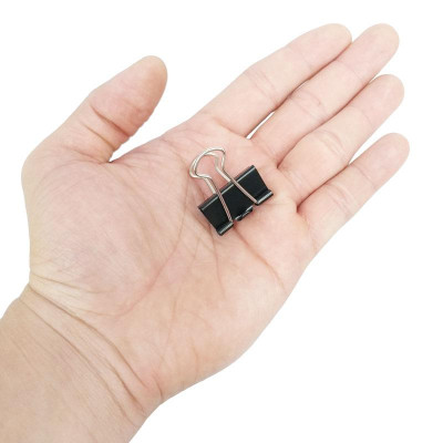 Hộp 12 Kẹp Bướm 25mm - Hồng Hà 6634