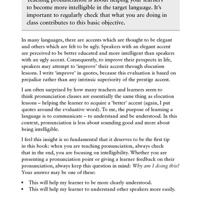 Mark Hancock’s 50 Tips For Teaching Pronunciation - Pocket Editions