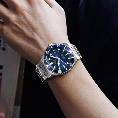 Đồng Hồ Nam I&W Carnival 726G1 Chính Hãng Full Box Chống Nước Kính Chống Xước Dây Thép Cao Cấp BH 60T (Máy Cơ Tự Động)