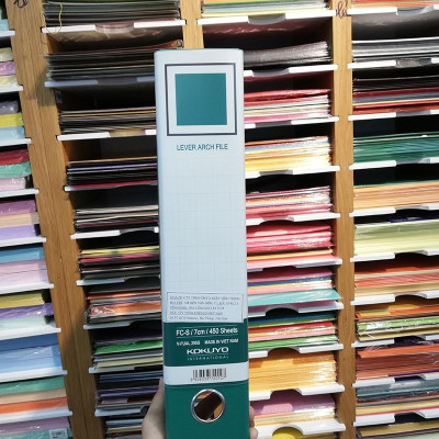 Bìa còng KKY F4 Xanh dương 305B (9cm)