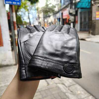 Găng tay nam da dê cao cấp - BHY8101 Bao tay nam lái xe, Găng tay mùa đông. Lót lông mềm mại, dễ chịu khi đeo.