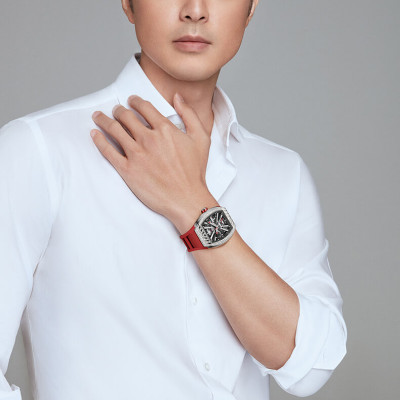 Đồng Hồ Nam I&W Carnival 765G3 Chính Hãng Full Box Chống Nước Kính Chống Xước Dây Silicone BH 5 Năm (Máy Cơ Tự Động)