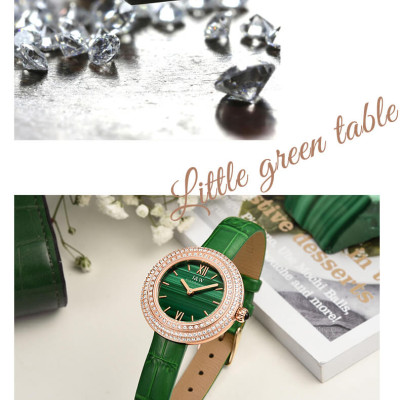 Đồng Hồ Nữ I&W Carnival 3008L Chính Hãng BH 24T Chịu Nước 30m Kính Chống Xước Dây Da Cao Cấp ( Máy Quartz)