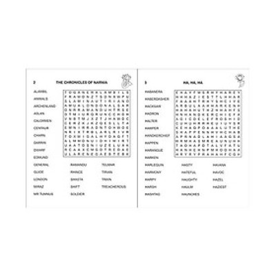 Large Print Wordsearch by Eric Saunders 