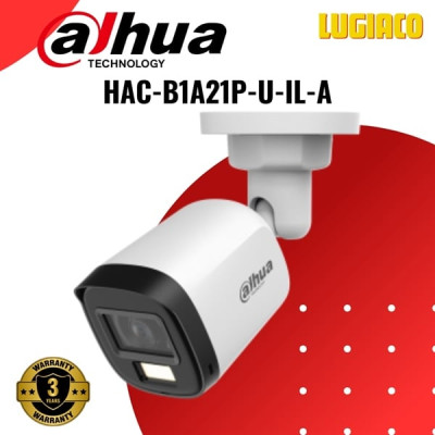Camera Dahua 2 Mp DH HAC B1A21P 1080P - Thân Trụ Ngoài Trời - Hàng chính hãng