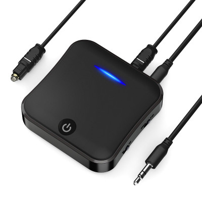 Hàng Chính Hãng - Bộ Thu Phát BT-B19-JA Bluetooth 5.0 Phạm Vi Kết Nối 10m Đa Dạng Kết Nối Toslink SPDIF 3.5mm Pin 600mAh 22-26 Giờ Âm Thanh Hi-Fi Hỗ Trợ Đa Định Dạng SBC Mp3 aptX HD aptX LL aptX Nhỏ Gọn Tiện Lợi Dễ Sử Dụng - ROGTZ