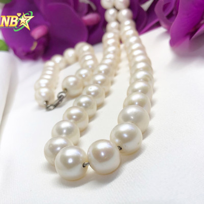 Bộ Vòng Cổ - Vòng Tay Cao Cấp Ngọc Trai Trắng - BNTT001A