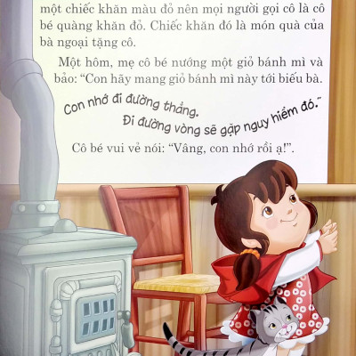 Ngày Xửa Ngày Xưa - Cô Bé Quàng Khăn Đỏ (Tái bản 2023)