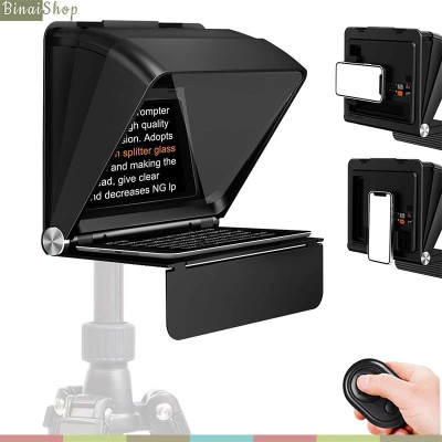 Lensgo TC7 II - Máy Nhắc Chữ 10 Inch Sử Dụng Điều Khiển Từ Xa Bluetooth Dành Cho Điện Thoại, Máy Ảnh - Hàng nhập khẩu