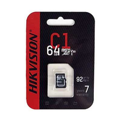 Thẻ nhớ 64GB HikvisionHS-TF-C1 - Hàng chính hãng