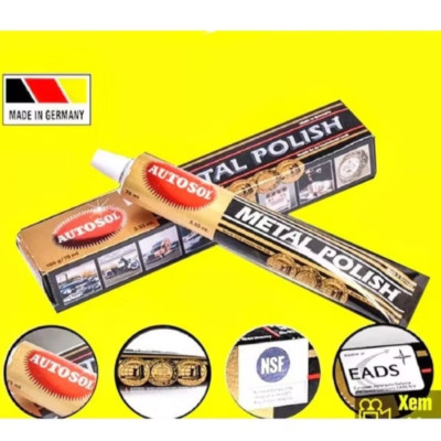 1 LỌ KEM ĐÁNH BÓNG KIM LOẠI NHÔM GANG ĐỒNG INOX SẮT SÁNG BÓNG NHƯ MỚI LUÔN