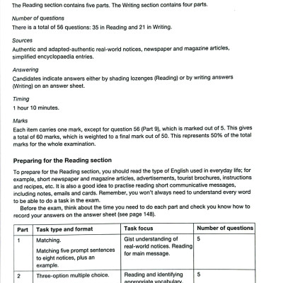 Cambridge English KEY - Key English Test 7 with Answers 