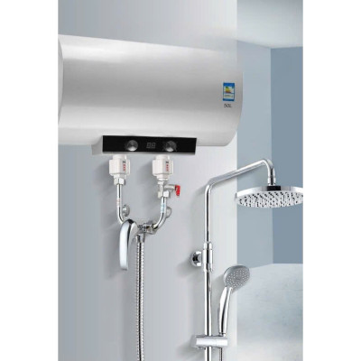 Bộ 2 cái Van chống giật bình nóng lạnh. Thiết bị chống rò rỉ điện an toàn cho máy nóng lạnh loại tốt zen đồng