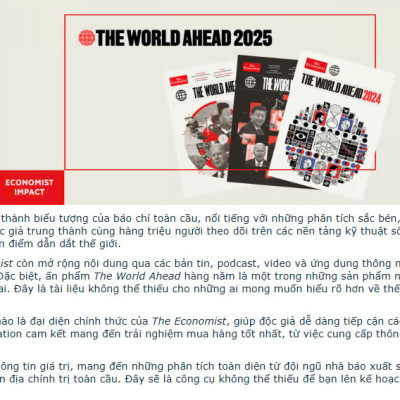 Tạp chí tiếng Anh - The World Ahead 2025 mới nhất - The Economist