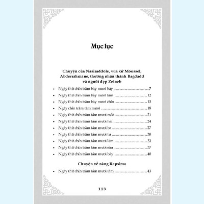 Sách - Truyện Cổ Ba Tư Nghìn Lẻ Một Ngày - Công Chúa Xứ Cachemire - VIETNAMBOOK