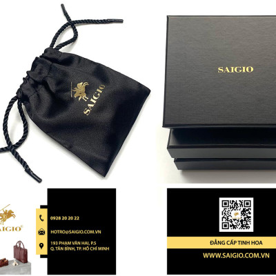 Bóp Da Đựng Thẻ ATM Nhỏ Gọn, Chất Da Pull-Up Mềm Mại, Trẻ Trung - Cá Tính, Thiết Kế Hiện Đại, Nhiều Ngăn Tiện Dụng, Đựng Thẻ Ngân Hàng, Card Danh Thiếp, Căn Cước Công Dân, Hình Lưu Niệm, Dáng Đứng - Gập 2 - Hàng Chính Hãng SAIGIO