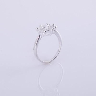 Nhẫn bạc Ý 925 Huệ Ngân - Tình yêu biển cả RR1323