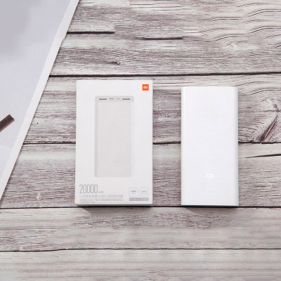 Pin sạc dự phòng Xiaomi 20000Mah gen 3 PLM18ZM - Hàng nhập khẩu