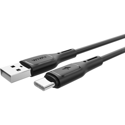 Dây cáp sạc nhanh 2.4A USB-A to Type C Hiệu WIWU Starlink - Chuẩn sạc MFI, chống rối, đầu cáp siêu bền, công nghệ AI chống cháy nổ iP 15 16 Pro Max iPad Pro S21 S22 S23 S24 Redmi cho Oppo - Hàng nhập khẩu
