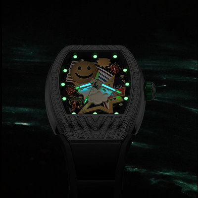 Đồng Hồ Nam I&W Carnival 757G1 Chính Hãng Full Box Chống Nước Kính Chống Xước Dây Silicone BH 5 Năm (Máy Cơ Tự Động)