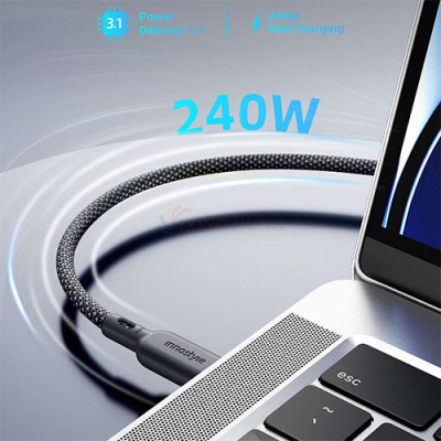 Cáp Innostyle PowerNova USB-C to USB-C 1.5M 240W ICC240 - Hàng chính hãng