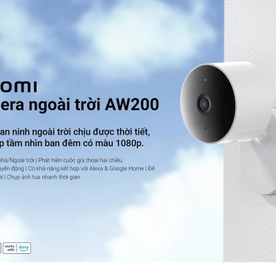 Camera ngoài trời Xiaomi AW200 1080P Bảo hành 24 tháng - Hàng Chính Hãng
