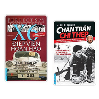 Sách - Chân Trần Chí Thép + X6 Điệp Viên Hoàn Hảo