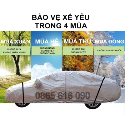 Bạt trùm xe ô tô Ford Focus vải dù oxford cao cấp, áo trùm che phủ xe hơi, bạc phủ xe ô tô chống nóng,mưa,bụi