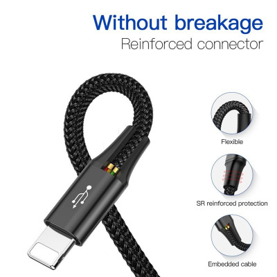 Dây cáp sạc đa năng Baseus Rapid 4 in 1 ( 2 Type-C, Micro USB, 1 Lighning) cho iPhone/ iPad, Smartphone & Tablet Android (3.5A, 1.2M, Fast charge 4 in 1 Cable) - Hàng Nhập khẩu