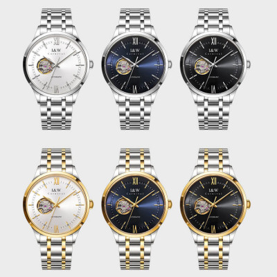 Đồng hồ nam chính hãng IW CARNIVAL IW570G-3 Kính sapphire ,chống xước ,Chống nước 30m ,Bảo hành 24 tháng,Máy cơ (Automatic),dây kim loại thép không gỉ 316L, thiết kế lộ cơ đơn giản dễ đeo