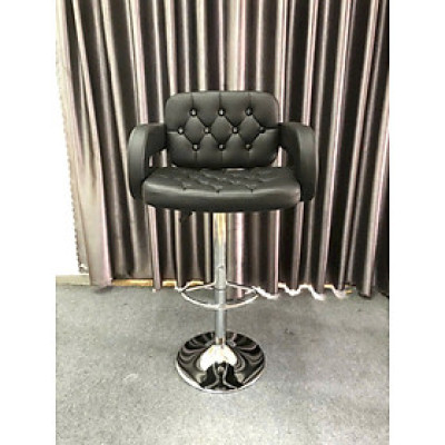 Ghế quầy bar tăng giảm nệm PVC có tay vịn CB2142-P Nội thất Capta 