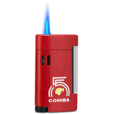 Vỏ Hộp quẹt Bật Lửa Khò 1 Tia Kèm Đục, Có ô quan sát dung lượng ga COB-170