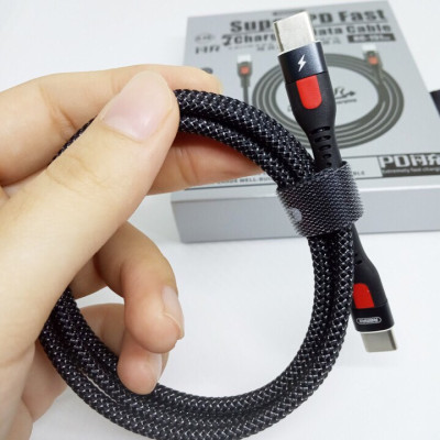 Combo Củ Remax RP-T11 và Cáp sạc nhanh 18W Type C ra Type C Remax Super PD RC-151cc - Hàng Chính Hãng