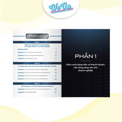 Combo 3 sách: 10 Chỉ số quyết định số phận doanh nghiệp, 8 cách huy động vốn, 12 Nguyên tắc cốt lõi hợp tác (Weupbooks)