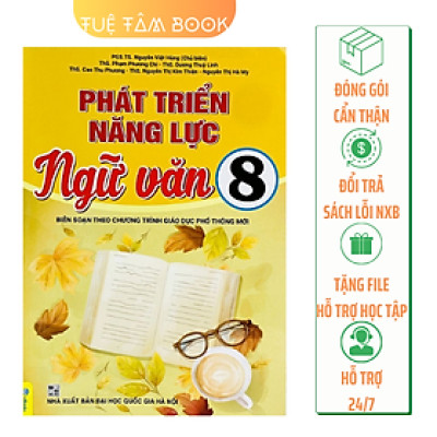 Sách - Phát triển năng lực Ngữ Văn 8